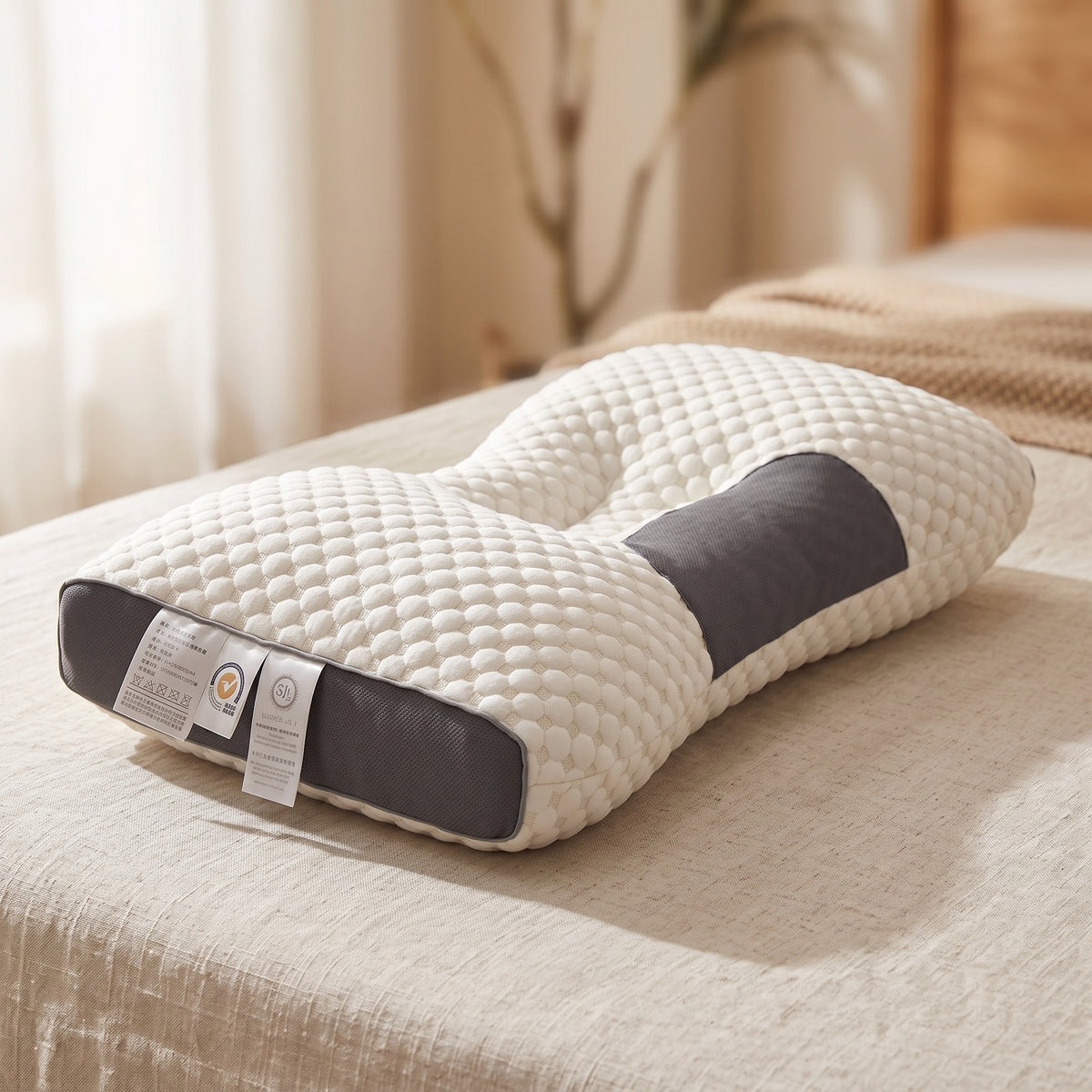 AlmoRelax™ Almohada Cervical Ergonómica