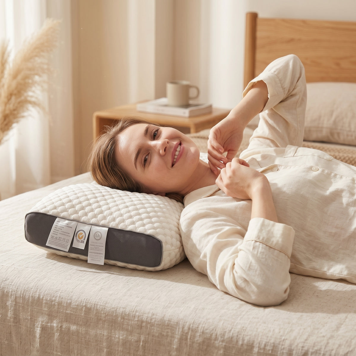 AlmoRelax™ Almohada Cervical Ergonómica