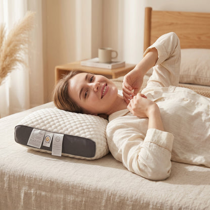 AlmoRelax™ Almohada Cervical Ergonómica